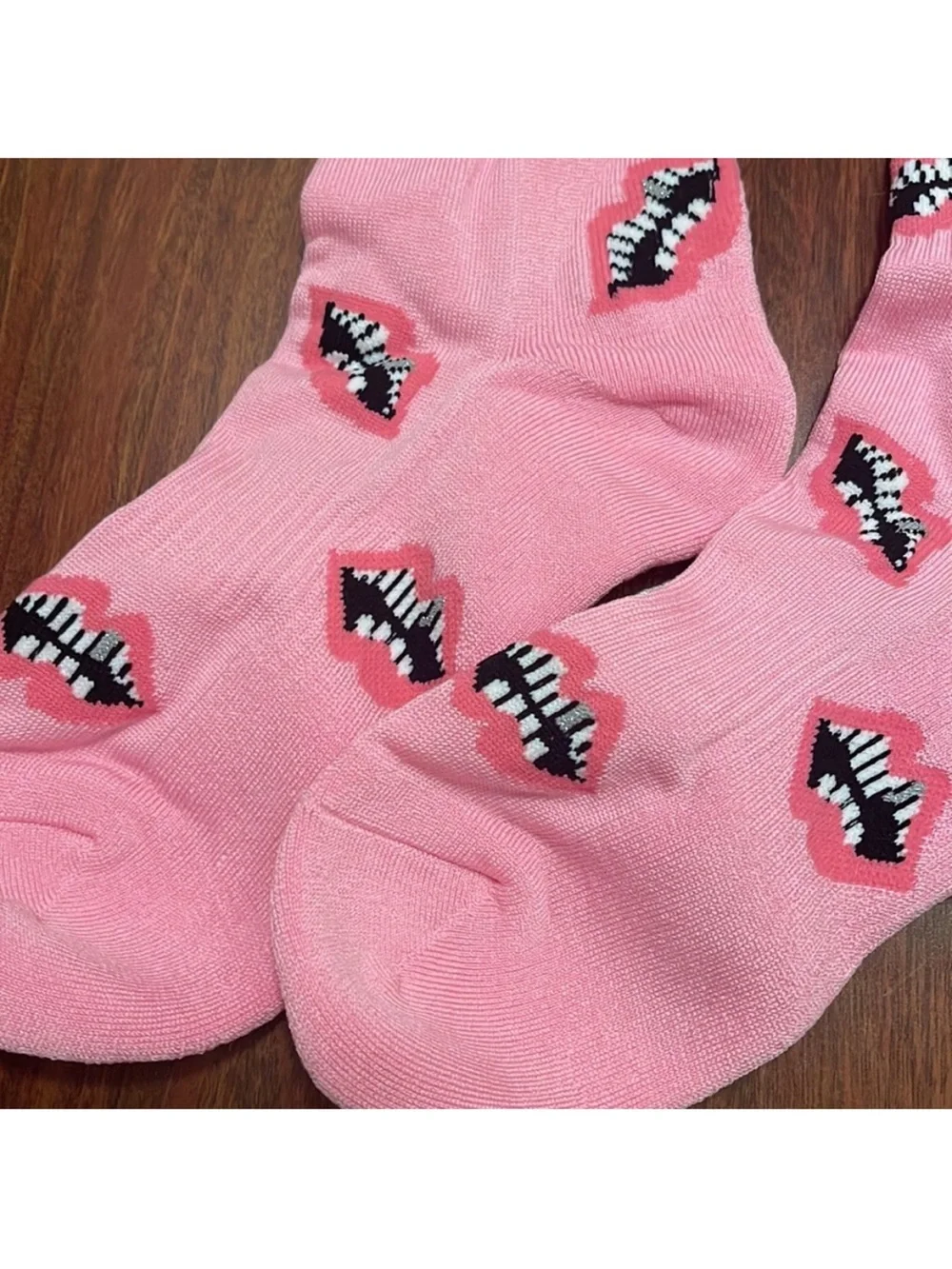 Chrome Hearts Pink Casual Socks